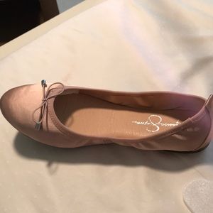 Jessica Simpson Ballet Flats Nude Blush Size 8.5
